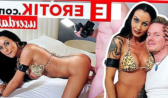 Carla Cox в черных очках, порно видео